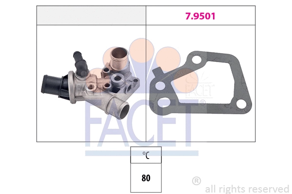 Thermostat, coolant (7.8152)