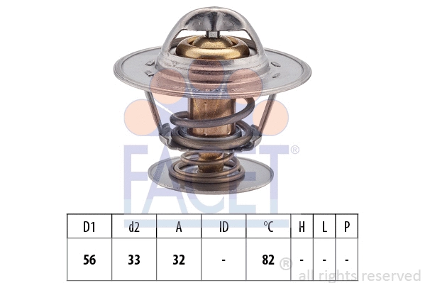 Thermostat, coolant (7.8225S)