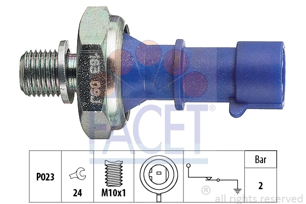 Oil Pressure Switch (7.0163)