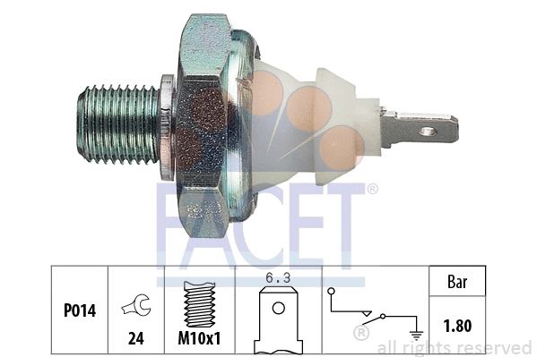 Oil Pressure Switch (7.0045)