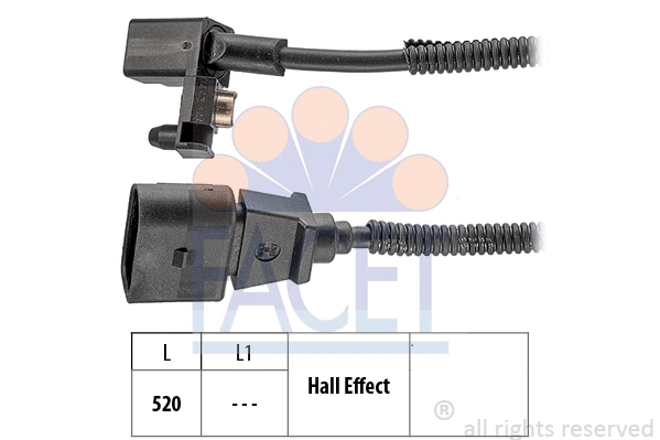 Sensor, crankshaft pulse (9.0443)