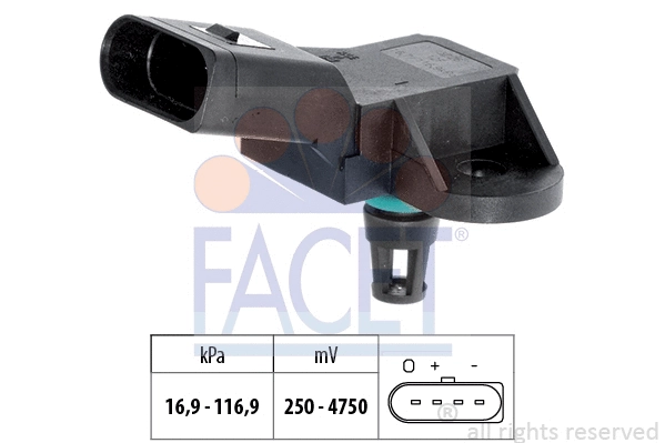 Air Pressure Sensor, altitude adaption (10.3226)
