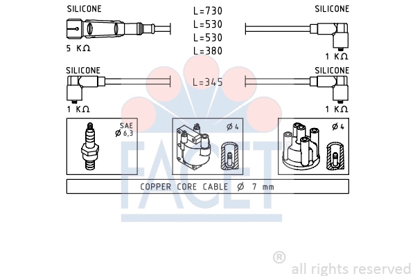 Ignition Cable Kit (4.9641)