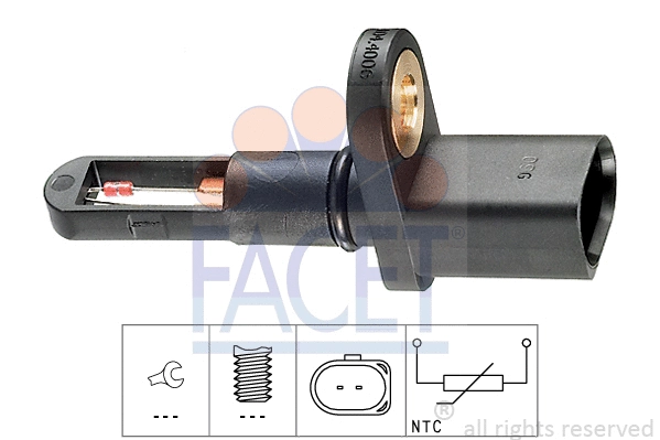 Sensor, intake air temperature (10.4006)