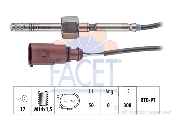 Sensor, exhaust gas temperature (22.0149)