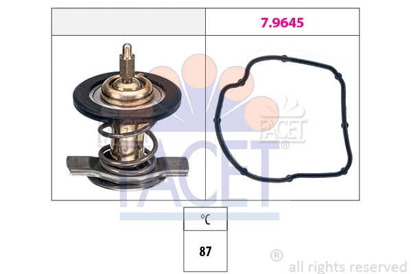 Thermostat, coolant (7.8595)