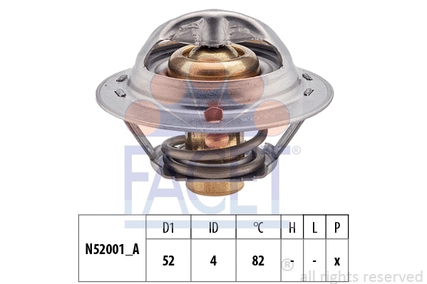 Thermostat, coolant (7.8229S)
