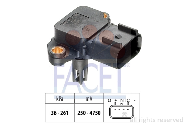 Air Pressure Sensor, altitude adaption (10.3076)