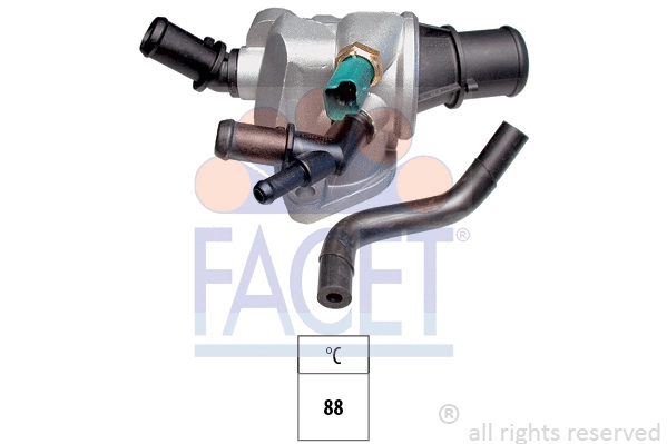 Thermostat, coolant (7.8670)