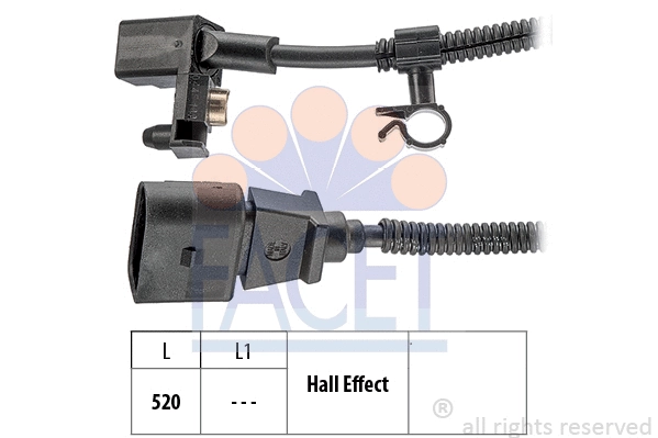Sensor, crankshaft pulse (9.0445)