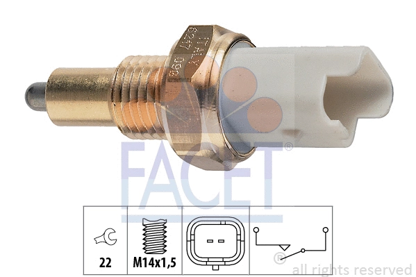 Switch, reverse light (7.6217)