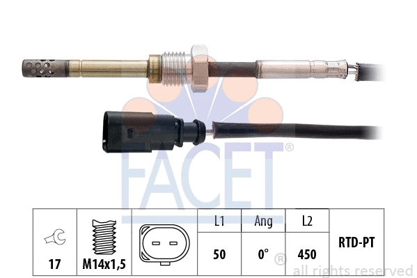 Sensor, exhaust gas temperature (22.0295)