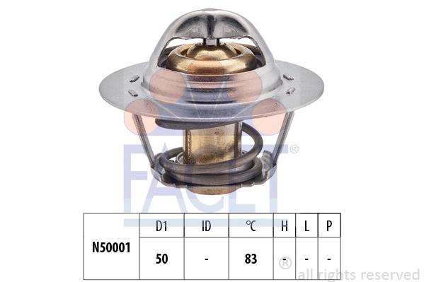 Thermostat, coolant (7.8543S)