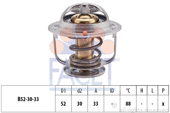 Thermostat, coolant (7.8238S)