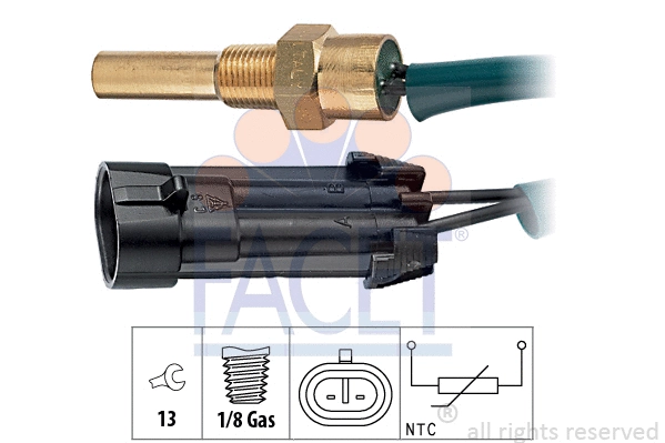 Sensor, coolant temperature (7.3280)