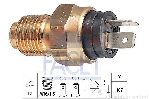 Sensor, coolant temperature (7.3526)