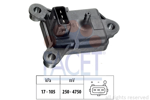 Air Pressure Sensor, altitude adaption (10.3003)