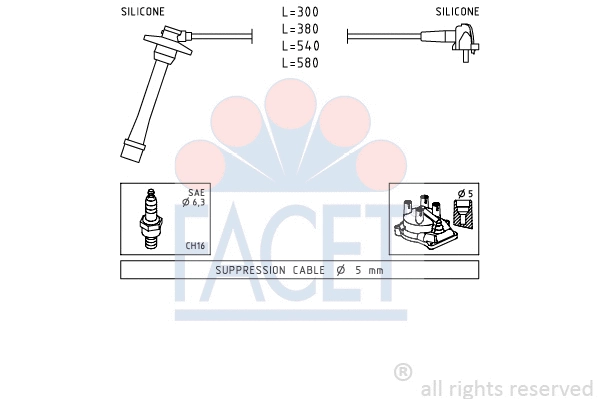 Ignition Cable Kit (4.9435)