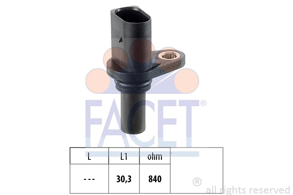 RPM Sensor, automatic transmission (9.0221)