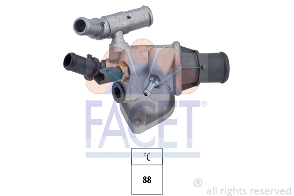 Thermostat, coolant (7.8660)