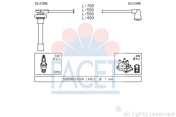 Ignition Cable Kit (4.9711)