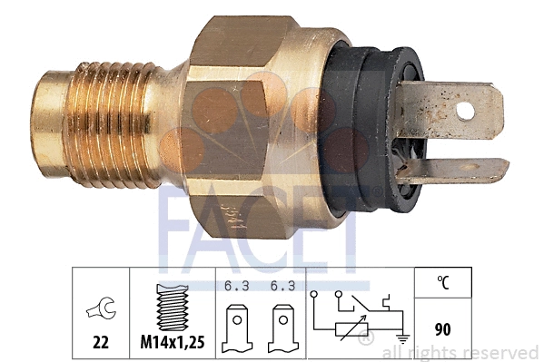 Sensor, coolant temperature (7.3541)