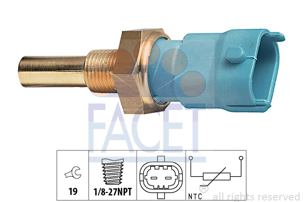 Sensor, coolant temperature (7.3263)