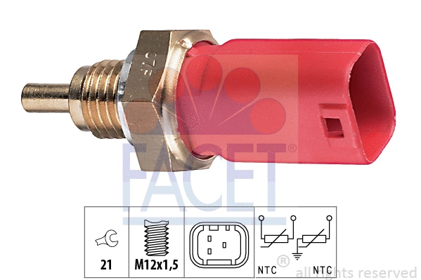 Sensor, coolant temperature (7.3271)