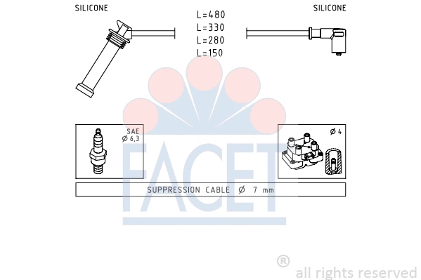 Ignition Cable Kit (4.9614)