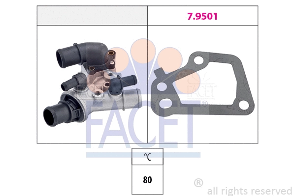 Thermostat, coolant (7.8102)