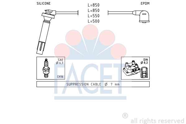 Ignition Cable Kit (4.7106)