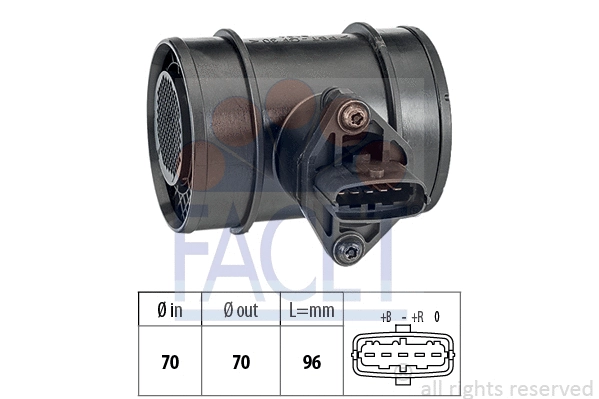 Mass Air Flow Sensor (10.1290)