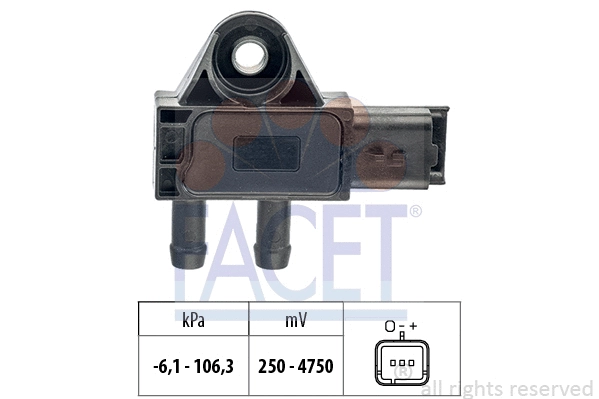 Sensor, exhaust pressure (10.3271)
