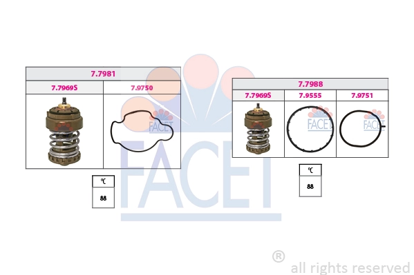 Thermostat, coolant (7.7931KK)