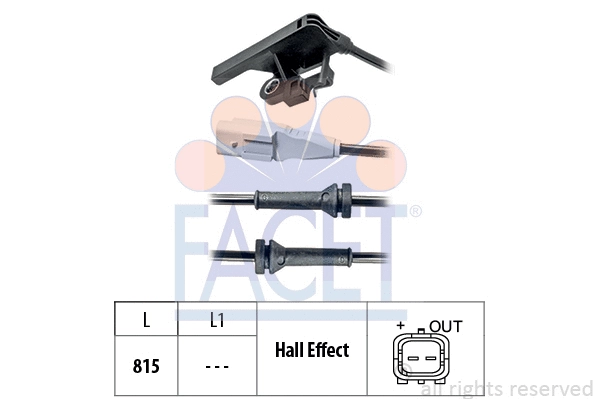 Sensor, wheel speed (21.0027)