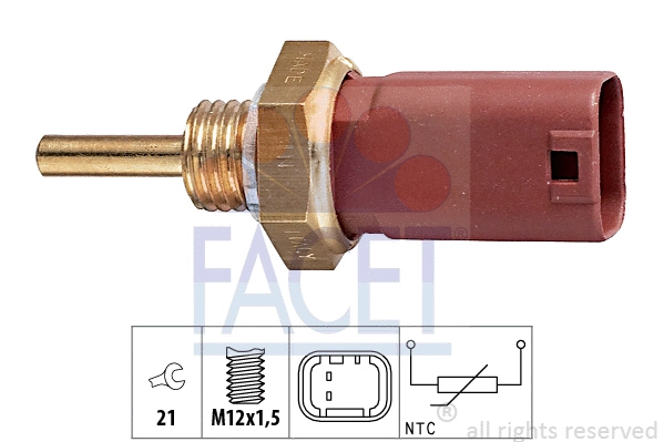 Sensor, coolant temperature (7.3242)