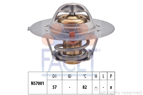 Thermostat, coolant (7.8209S)