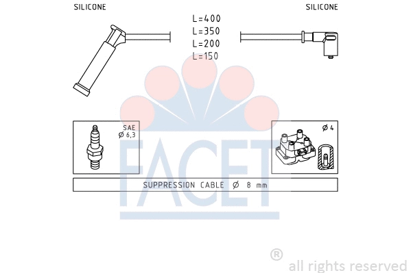 Ignition Cable Kit (4.9984)
