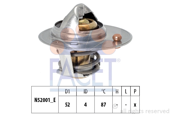 Thermostat, coolant (7.8825S)