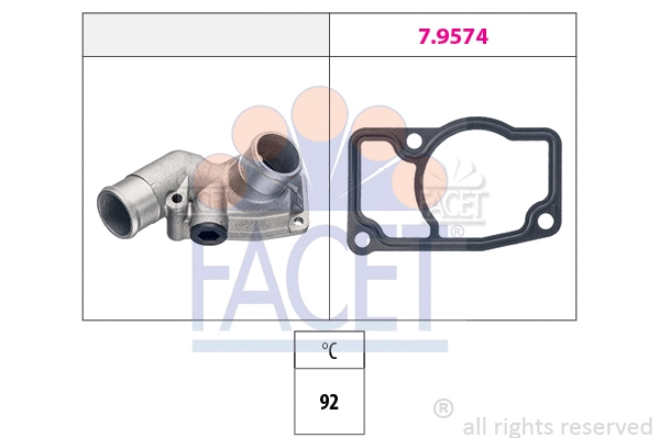 Thermostat, coolant (7.8832)