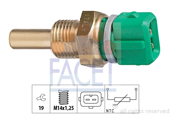 Sensor, coolant temperature (7.3204)