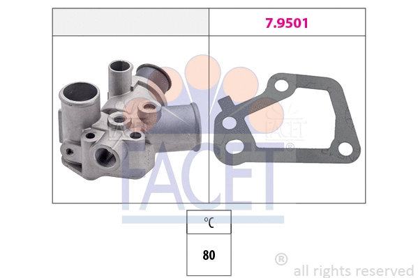 Thermostat, coolant (7.8147)