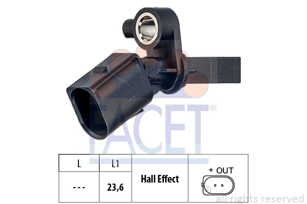 Sensor, wheel speed (21.0013)