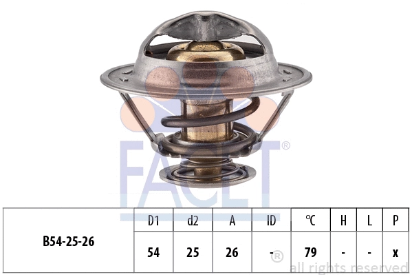 Thermostat, coolant (7.8299S)