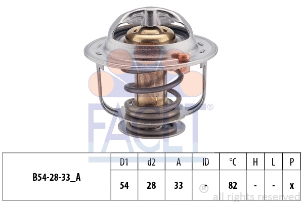 Thermostat, coolant (7.8371S)
