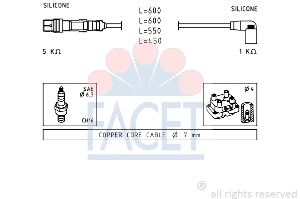 Ignition Cable Kit (4.7248)