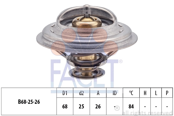 Thermostat, coolant (7.8326S)