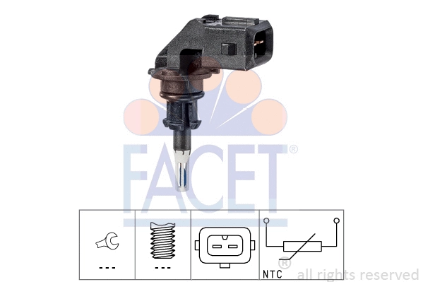Sensor, intake air temperature (10.4038)