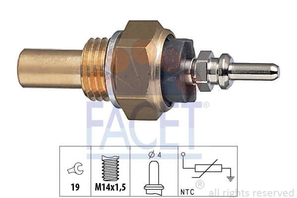 Sensor, coolant temperature (7.3131)