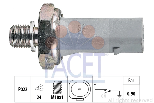 Oil Pressure Switch (7.0134)
